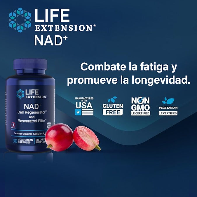 NAD+ Resveratrol | Life Extension®